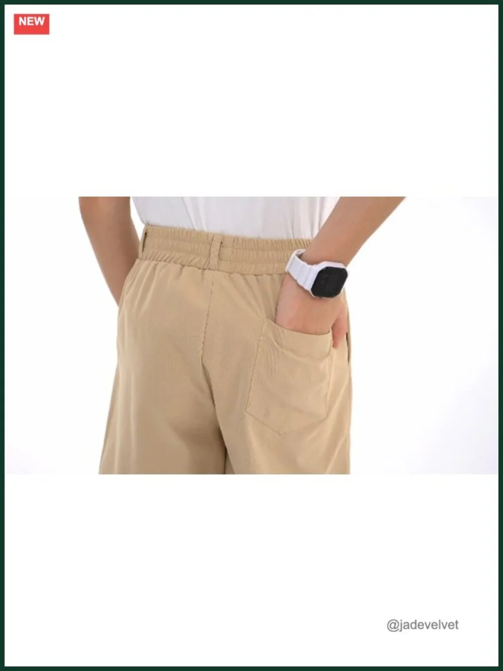 3 Pack Boys Uniform Shorts Elastic Waist Pockets Jogger Shorts